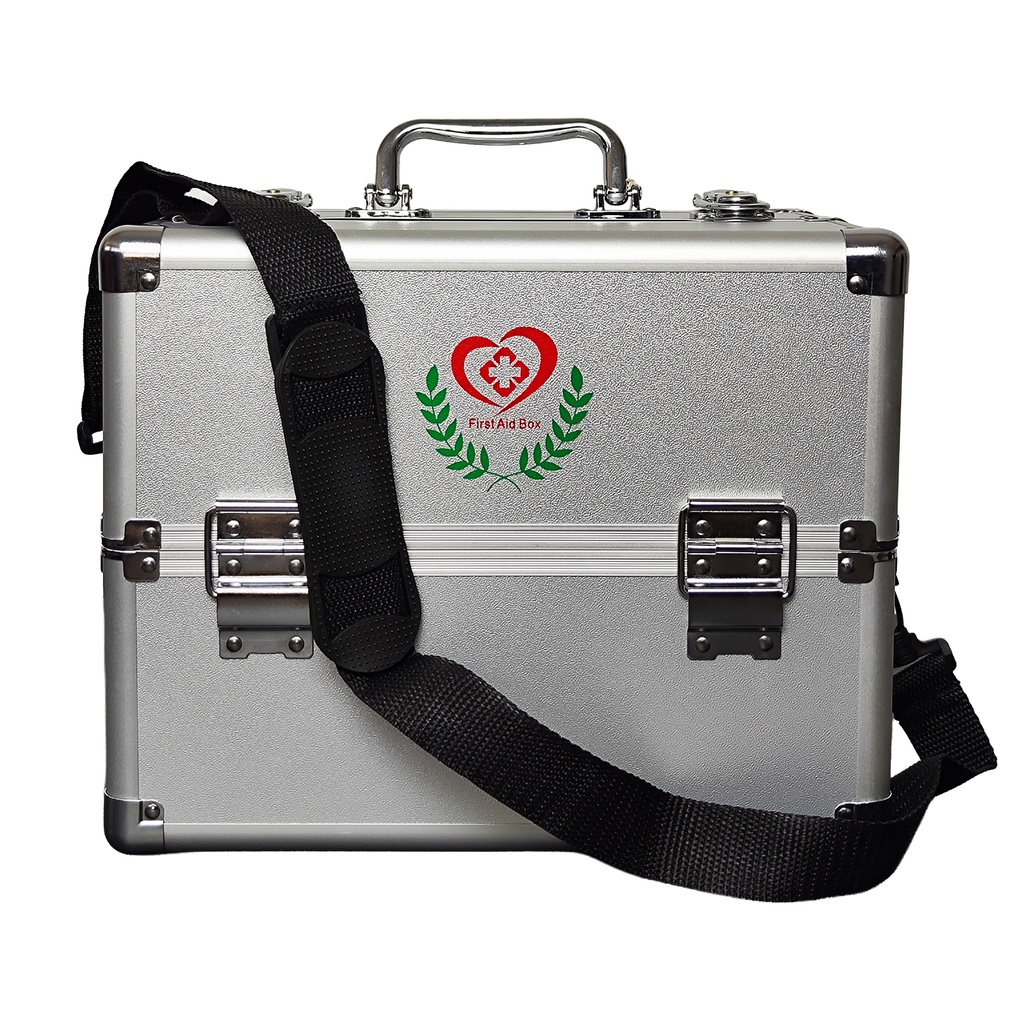 MALETÍN DE ALUMINIO PARA PRIMEROS AUXILIOS