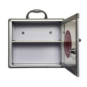 CAJA DE ALUMINIO PARA PRIMEROS AUXILIOS CON VENTANA