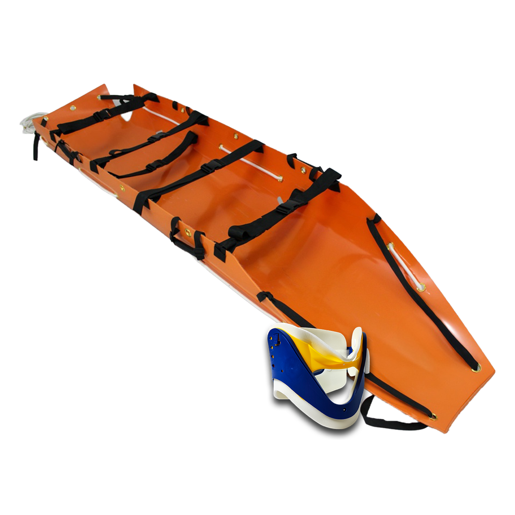 KIT DE CAMILLA ENROLLABLE CON COLLARIN AMBU